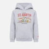 MC2 Saint Barth Boy Grey Sweatshirt Oliver With Peanuts Print | SNOOPY PEANUTS SPECIAL EDITION -MC2 Saint Barth Shop UID OLI000100174G BOY SWEATSHIRT MELANGE GREY PEANUTS PEANUTS 20240809160003 01