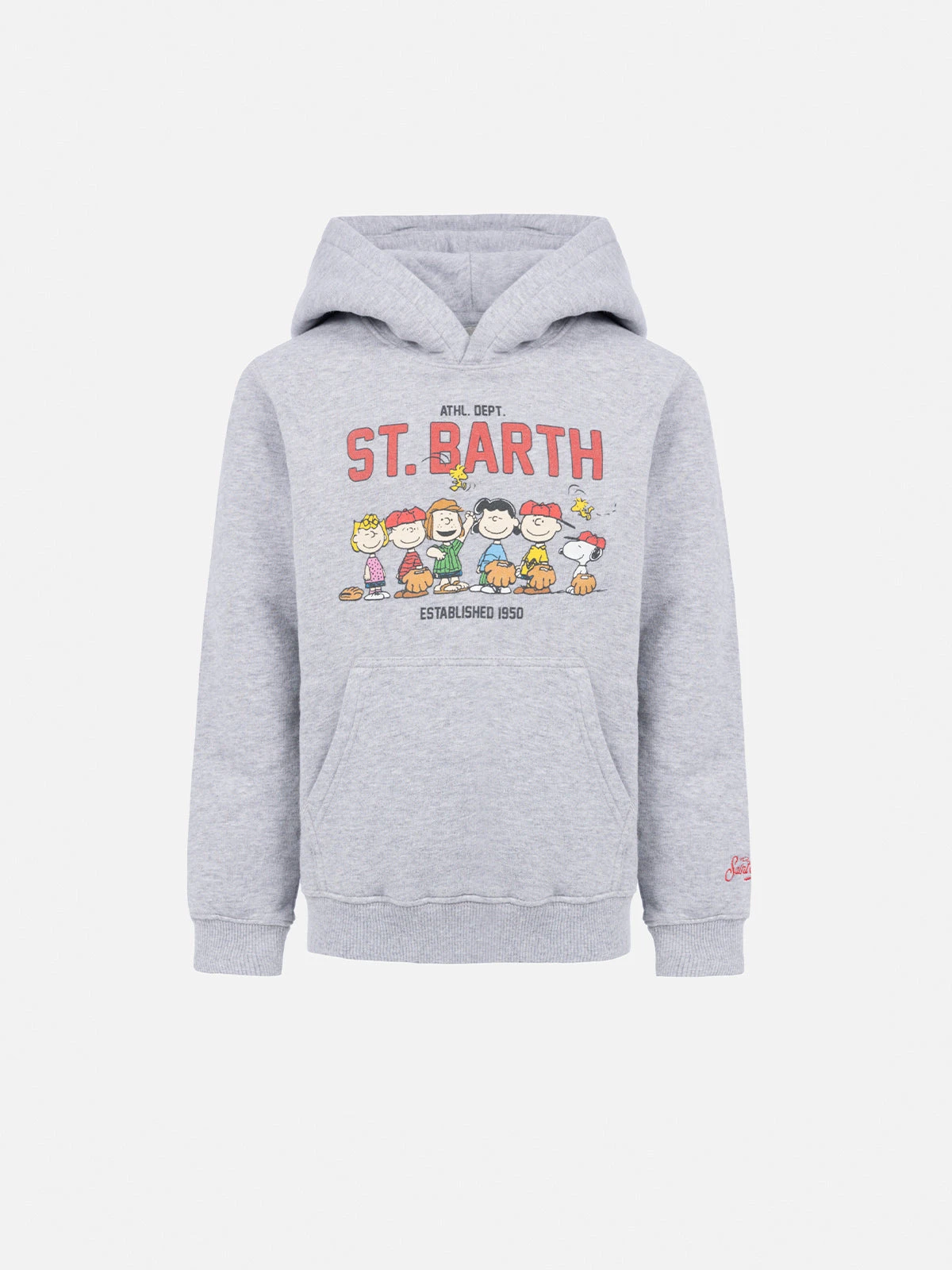 MC2 Saint Barth Boy Grey Sweatshirt Oliver With Peanuts Print | SNOOPY PEANUTS SPECIAL EDITION 3 MC2 Saint Barth Boy Grey Sweatshirt Oliver With Peanuts Print | SNOOPY PEANUTS SPECIAL EDITION