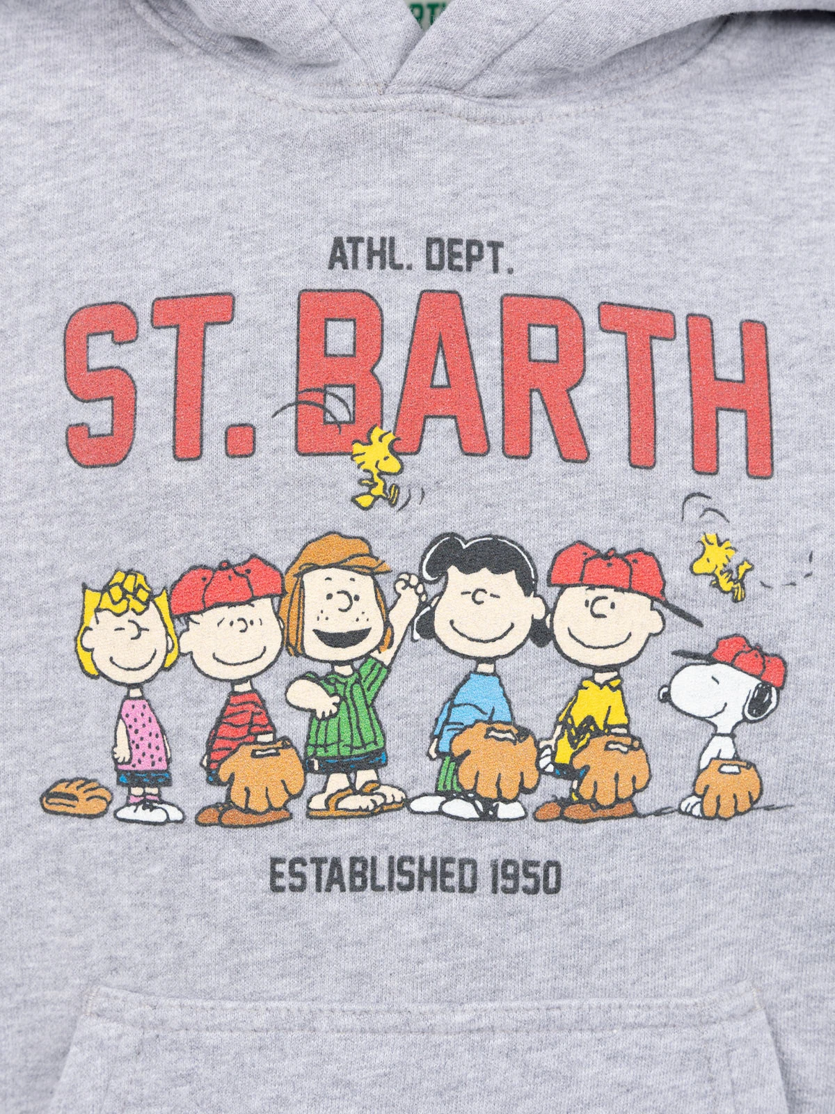 MC2 Saint Barth Boy Grey Sweatshirt Oliver With Peanuts Print | SNOOPY PEANUTS SPECIAL EDITION 4 MC2 Saint Barth Boy Grey Sweatshirt Oliver With Peanuts Print | SNOOPY PEANUTS SPECIAL EDITION - Image 2