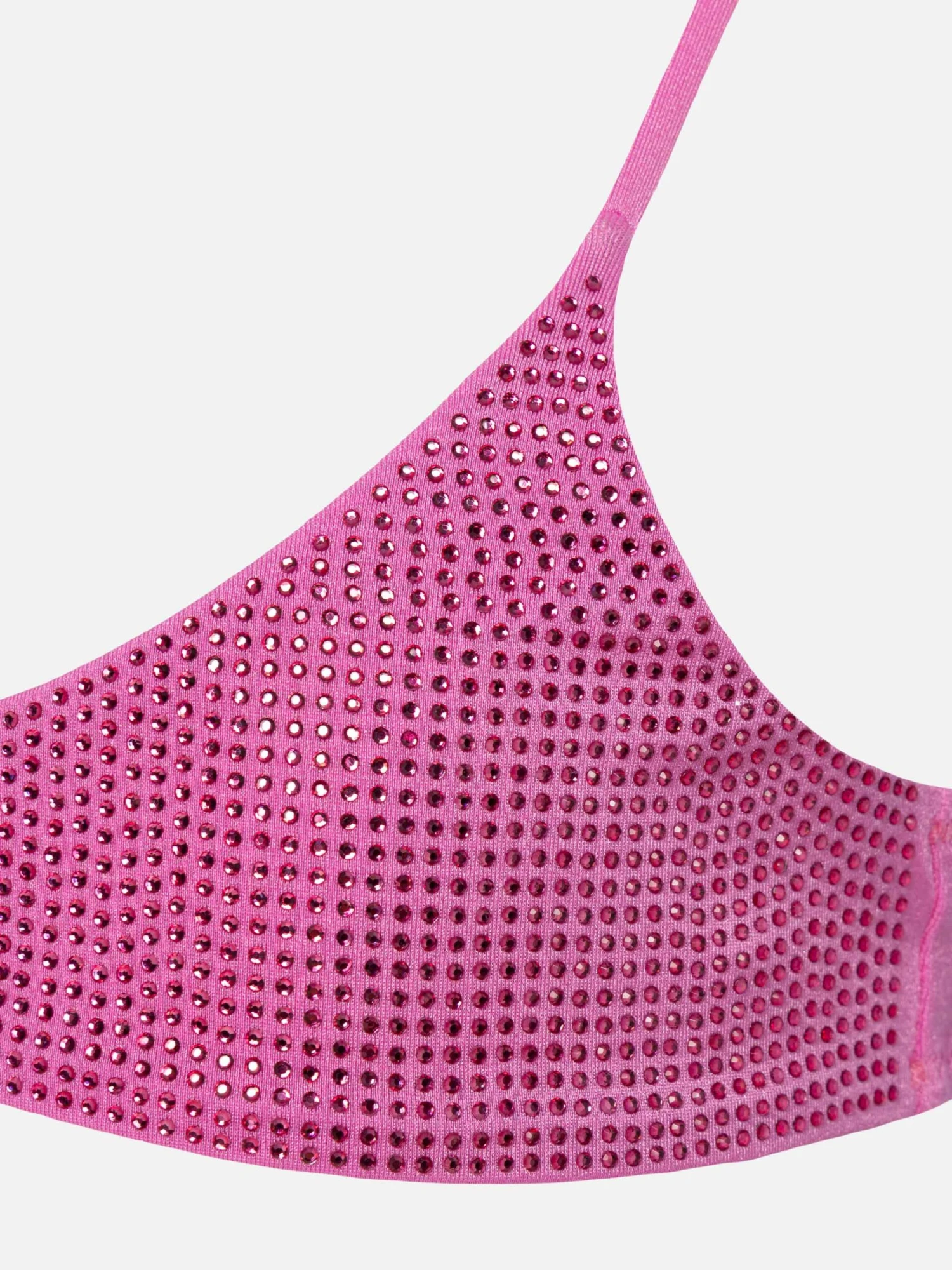 MC2 Saint Barth Paloma Jr Pink Bralette Bikini With Rhinestones 5 MC2 Saint Barth Paloma Jr Pink Bralette Bikini With Rhinestones - Image 3