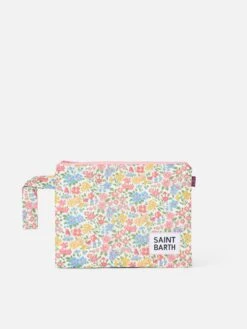 MC2 Saint Barth Pareasy Pochette With Annabelle Print | MADE WITH LIBERY FABRIC