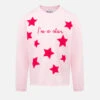 MC2 Saint Barth Girl Pink Long-sleeve T-shirt Penny With I'm A Star Embroidery