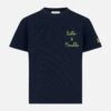 MC2 Saint Barth Portofino Jr Cotton Jersey T-shirt With Bello E Monello Embroidery 1 MC2 Saint Barth Portofino Jr Cotton Jersey T-shirt With Bello E Monello Embroidery -MC2 Saint Barth Shop UID POT000203689H BOY T SHIRT BLUE 01