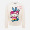 MC2 Saint Barth Girl Crewneck Sweater Princess With Hello Kitty Jacquard | HELLO KITTY SPECIAL EDITION 2 MC2 Saint Barth Girl Crewneck Sweater Princess With Hello Kitty Jacquard | HELLO KITTY SPECIAL EDITION -MC2 Saint Barth Shop UID PRC000110102E GIRL KNITWEAR WHITE FUNNY HELLO KITTY 01