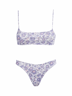 MC2 Saint Barth Woman Betsy Bralette Bikini Sadie Naomi | MADE WITH LIBERTY FABRIC