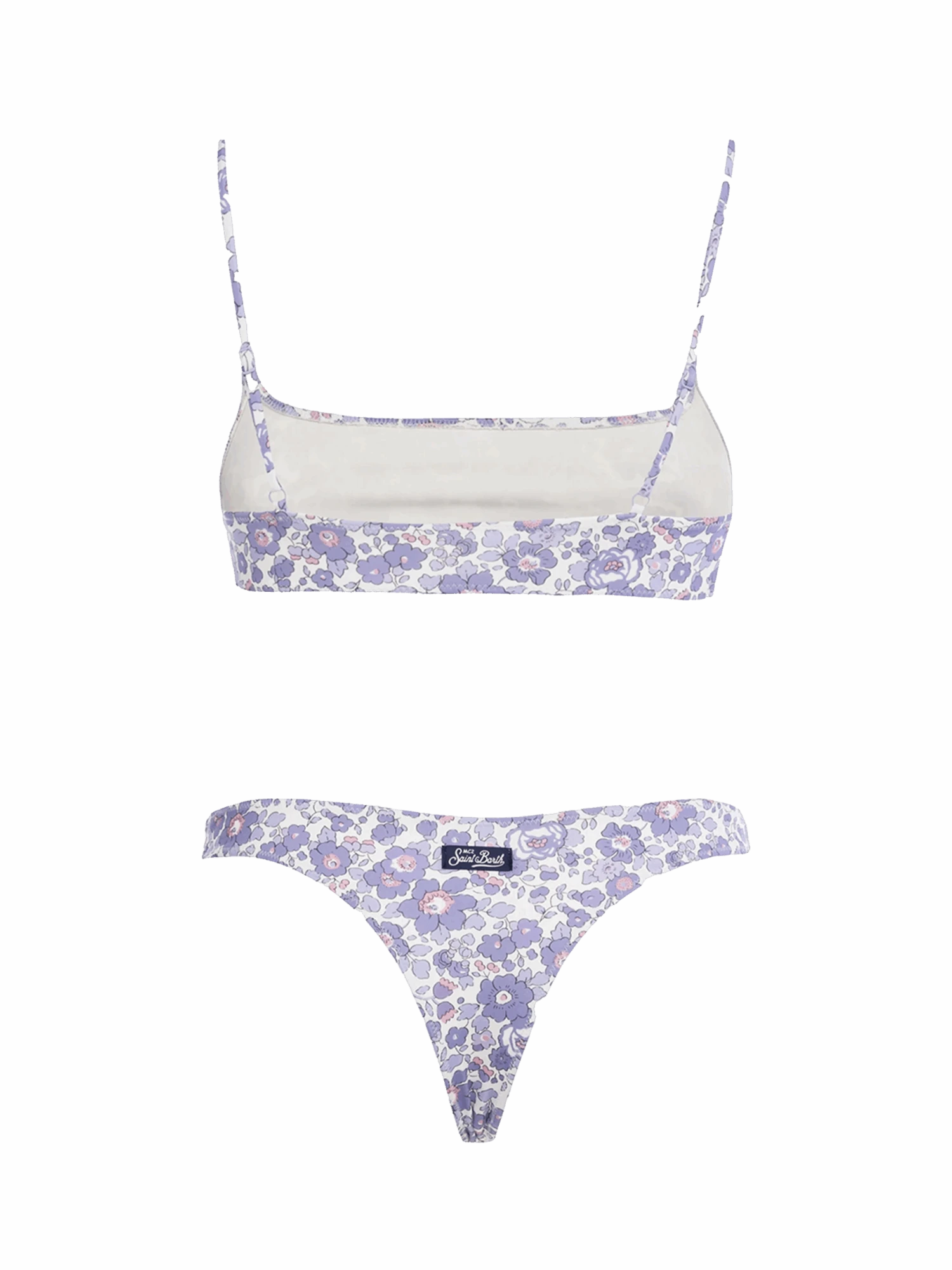 MC2 Saint Barth Woman Betsy Bralette Bikini Sadie Naomi | MADE WITH LIBERTY FABRIC 5 MC2 Saint Barth Woman Betsy Bralette Bikini Sadie Naomi | MADE WITH LIBERTY FABRIC - Image 3
