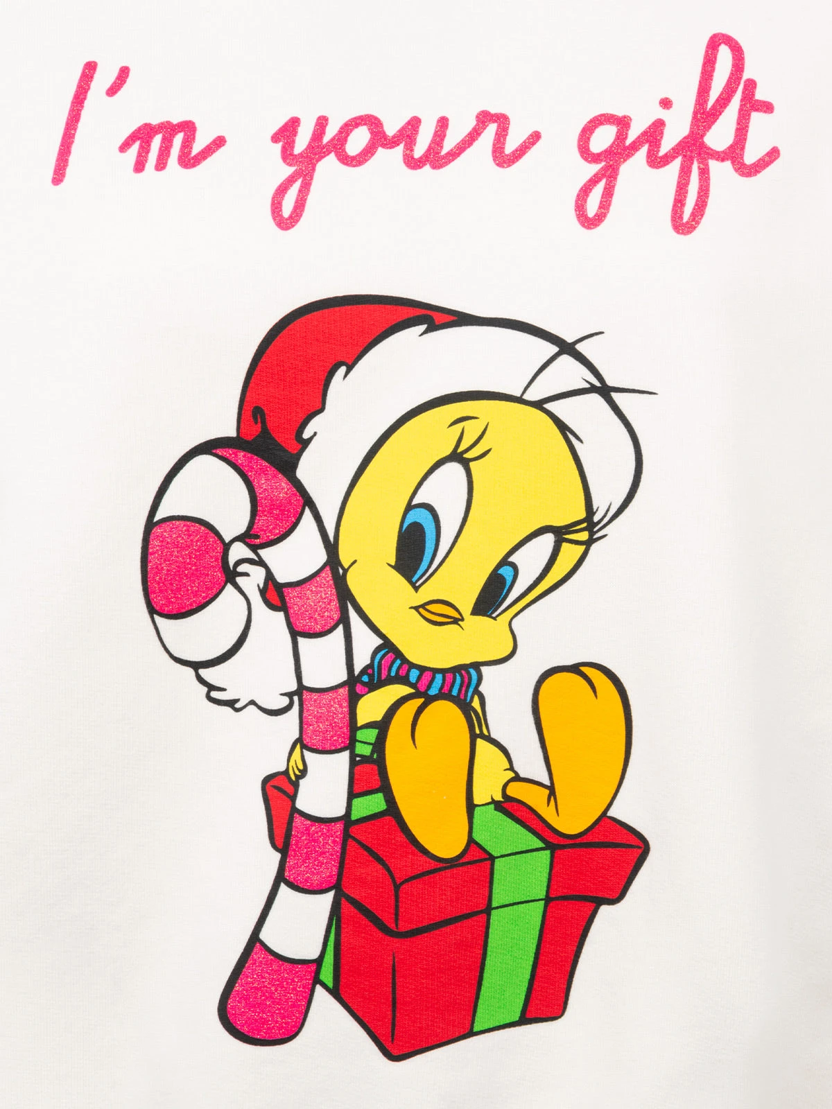 MC2 Saint Barth Woman Fleece Sweatshirt With Tweety Print | WARNER BROS 8 MC2 Saint Barth Woman Fleece Sweatshirt With Tweety Print | WARNER BROS - Image 6