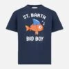 MC2 Saint Barth Cotton T-shirt With St. Barth Bad Boyprint -MC2 Saint Barth Shop UID TSH000100055H BOY T SHIRT BLUE 20250216172613 01