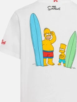 MC2 Saint Barth Boy Cotton T-shirt With Bart And Homer Print And Embroidery | THE SIMPSON SPECIAL EDITION 9 MC2 Saint Barth Boy Cotton T-shirt With Bart And Homer Print And Embroidery | THE SIMPSON SPECIAL EDITION -MC2 Saint Barth Shop UID TSH000100227F BOY T SHIRT WHITE FUNNY THESIMPSON 03