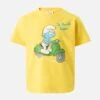 MC2 Saint Barth Cotton T-shirt With Smurf Print | THE SMURF SPECIAL EDITION -MC2 Saint Barth Shop UID TSH000100593D BOY T SHIRT YELLOW FUNNY THESMURFS 1