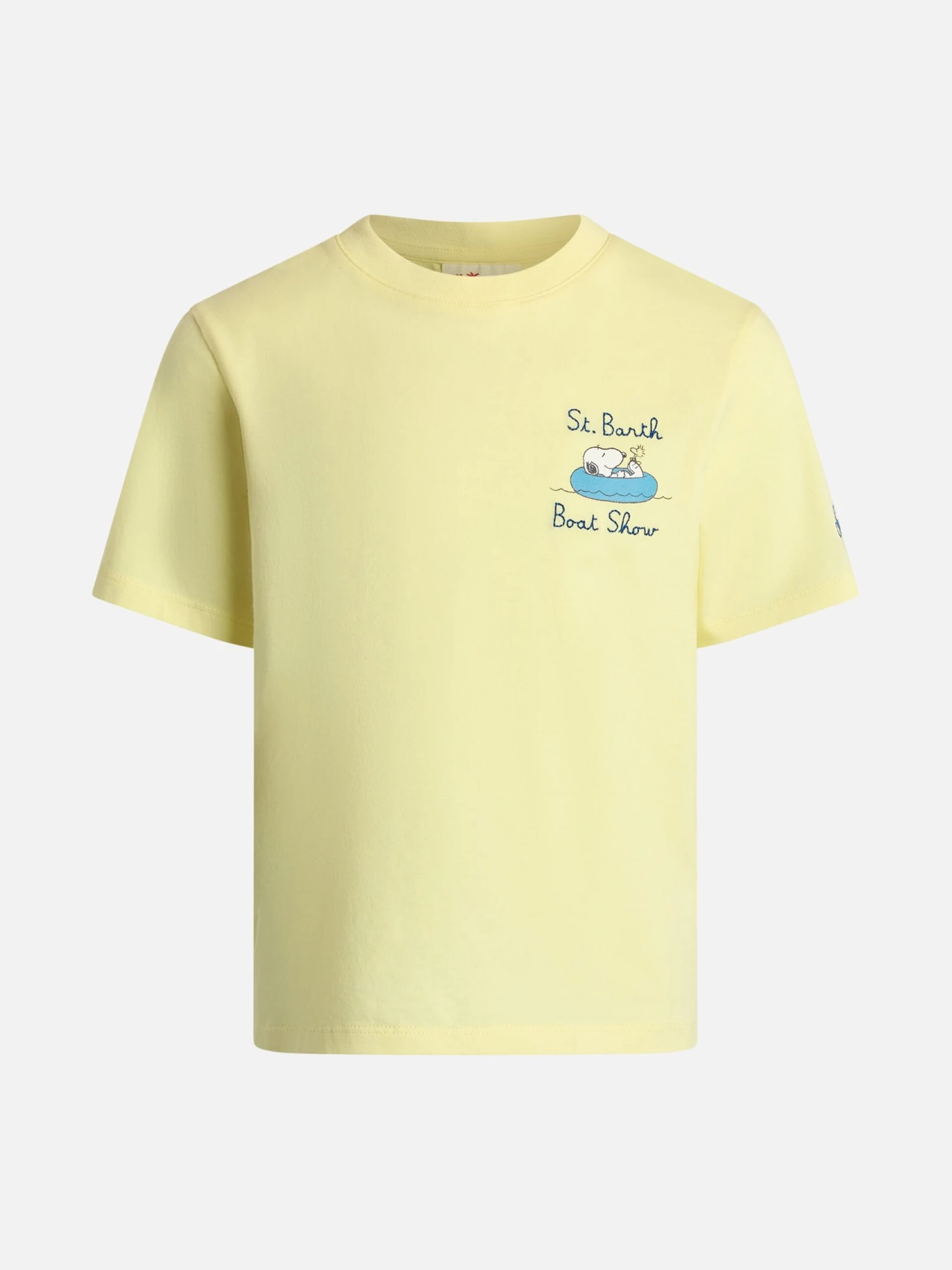 MC2 Saint Barth Boy Cotton T-shirt With Snoopy Print And St. Barth Boat Show Embroidery | SNOOPY PEANUTS SPECIAL EDITION 3 MC2 Saint Barth Boy Cotton T-shirt With Snoopy Print And St. Barth Boat Show Embroidery | SNOOPY PEANUTS SPECIAL EDITION