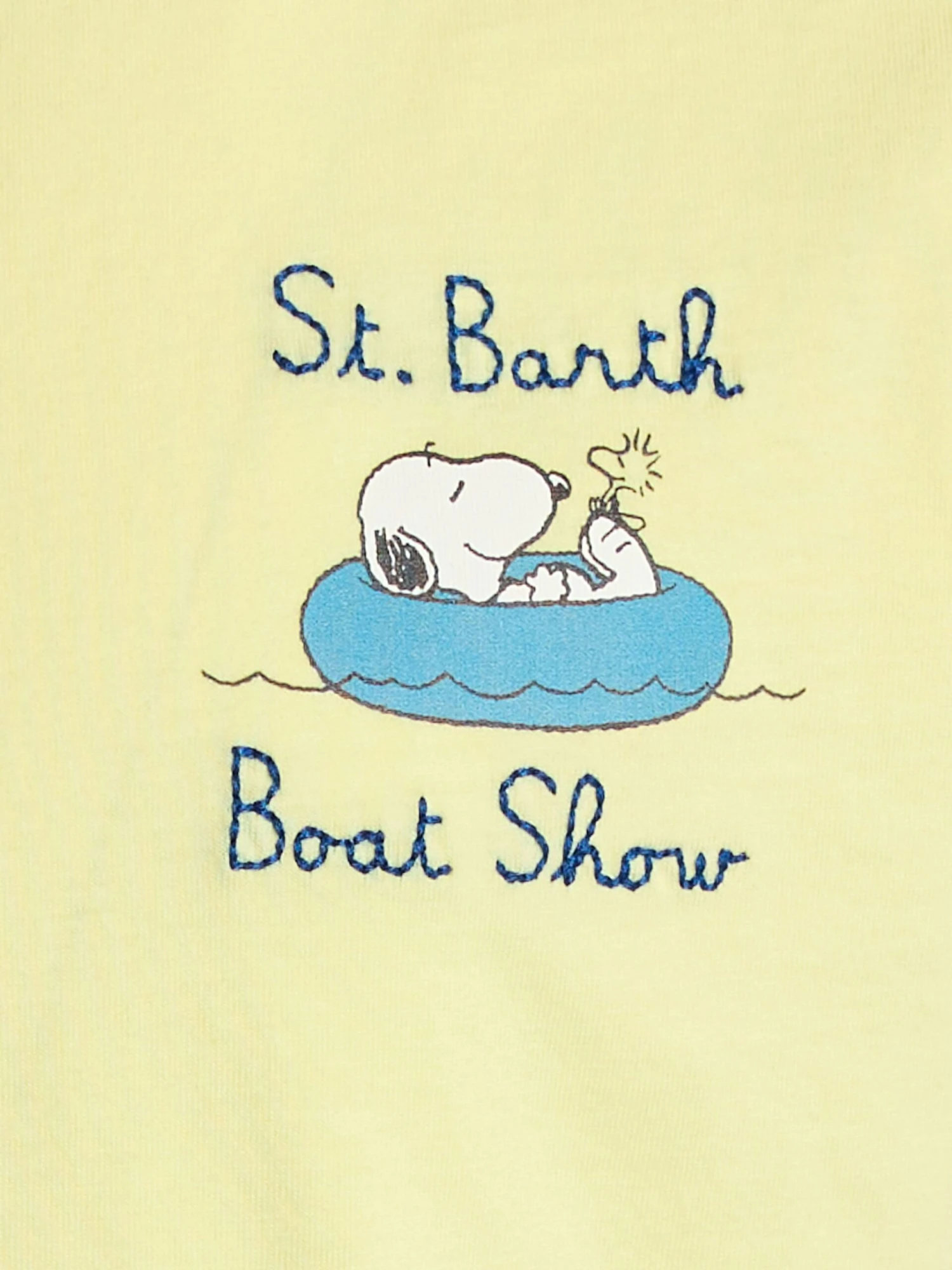 MC2 Saint Barth Boy Cotton T-shirt With Snoopy Print And St. Barth Boat Show Embroidery | SNOOPY PEANUTS SPECIAL EDITION 5 MC2 Saint Barth Boy Cotton T-shirt With Snoopy Print And St. Barth Boat Show Embroidery | SNOOPY PEANUTS SPECIAL EDITION - Image 3