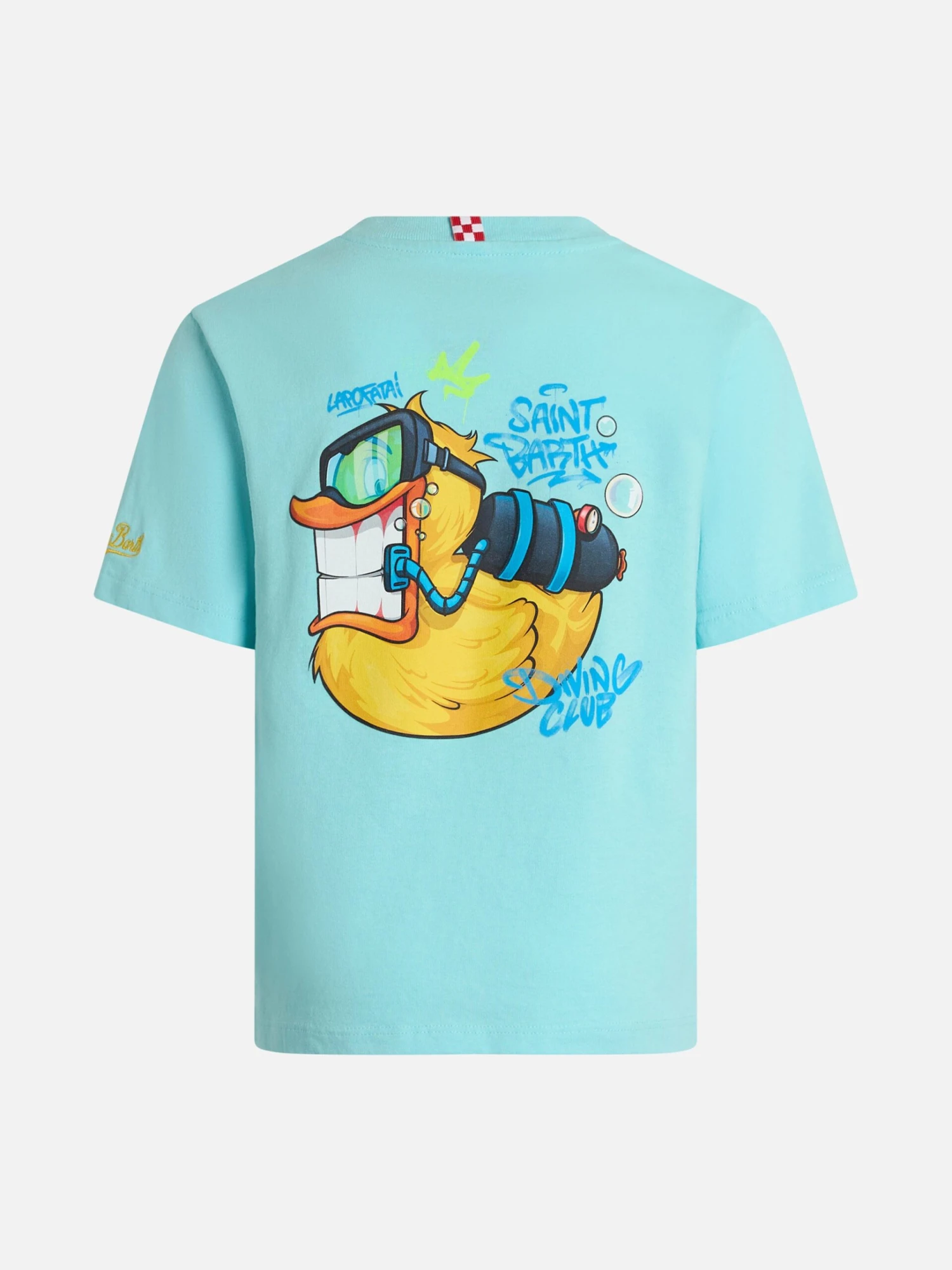 MC2 Saint Barth Boy Cotton T-shirt With Cryptopuppets Ducky Print | CRYPTOPUPPETS SPECIAL EDITION 5 MC2 Saint Barth Boy Cotton T-shirt With Cryptopuppets Ducky Print | CRYPTOPUPPETS SPECIAL EDITION - Image 3
