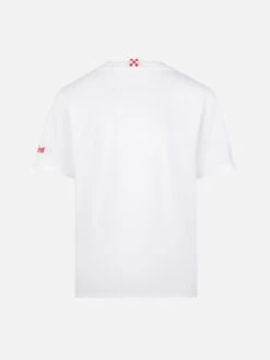 MC2 Saint Barth Cotton T-shirt With Spiderman Print | MARVEL SPECIAL EDITION -MC2 Saint Barth Shop UID TSH000103438H BOY T SHIRT WHITE MARVEL 02