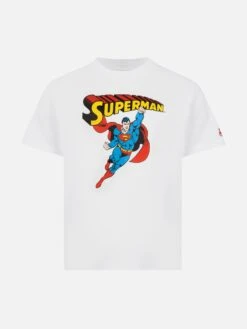 MC2 Saint Barth Cotton T-shirt With Superman Print | MARVEL SPECIAL EDITION