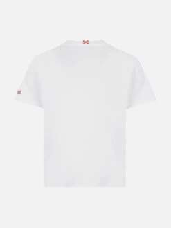 MC2 Saint Barth Cotton T-shirt With Superman Print | MARVEL SPECIAL EDITION -MC2 Saint Barth Shop UID TSH000103439H BOY T SHIRT WHITE SUPERMAN 20250216173500 02