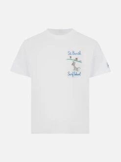 MC2 Saint Barth Cotton T-shirt With Tom & Jerry Print | WARNER BROS SPECIAL EDITION