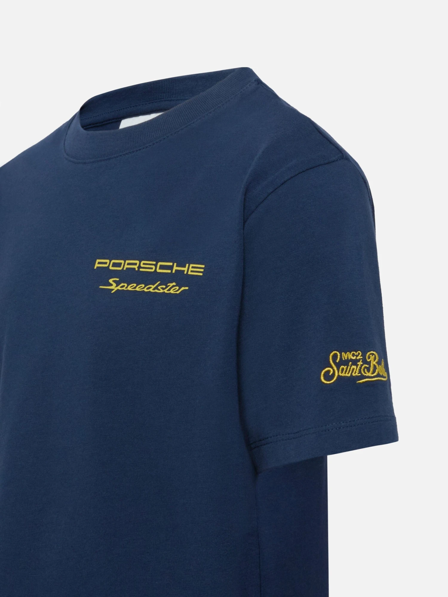MC2 Saint Barth Cotton T-shirt With Porsche Speedster Print | PORSCHE SPECIAL EDITION 5 MC2 Saint Barth Cotton T-shirt With Porsche Speedster Print | PORSCHE SPECIAL EDITION - Image 3
