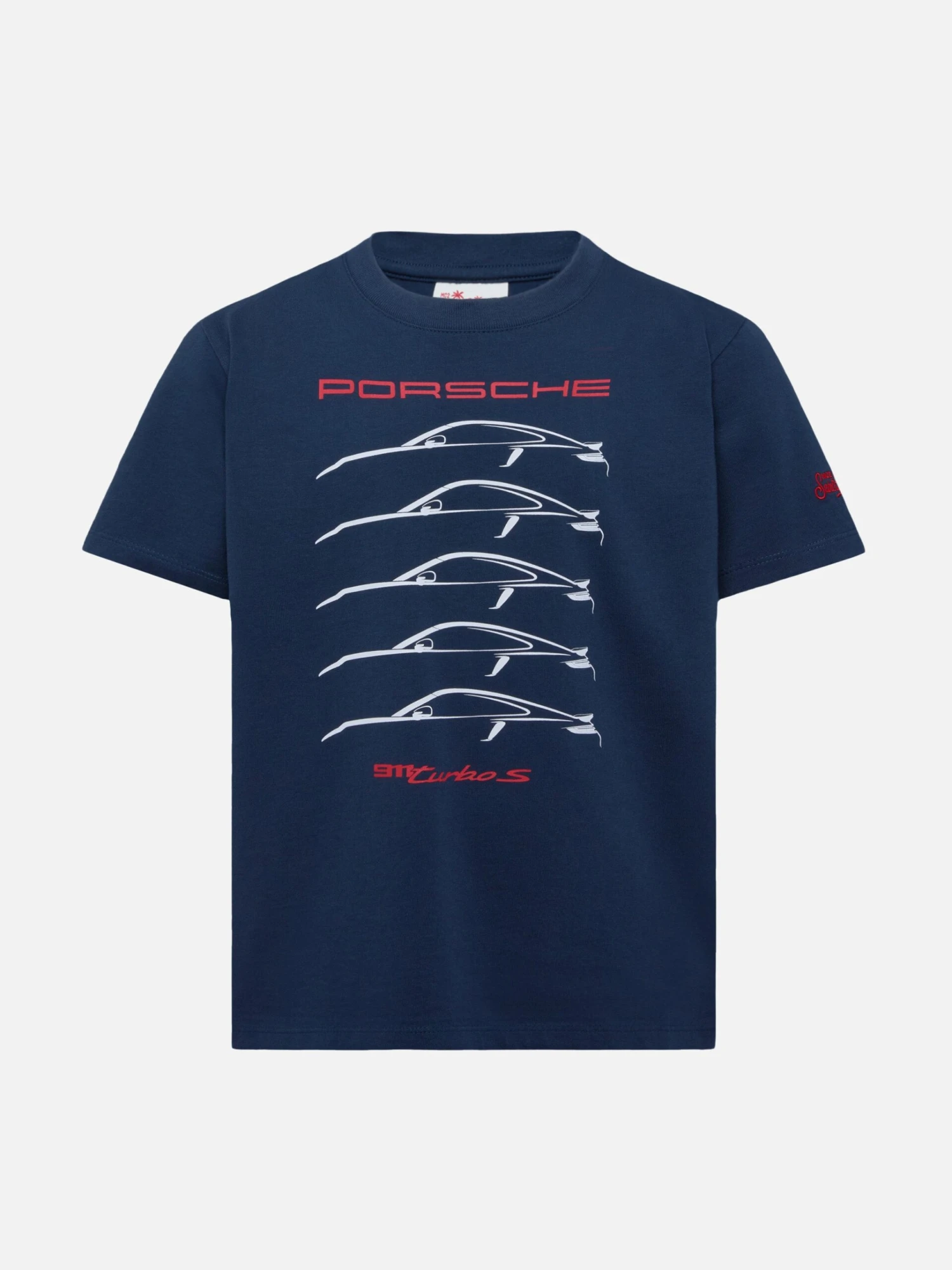 MC2 Saint Barth Cotton T-shirt With Porsche 911S Turboprint|PORSCHE SPECIAL EDITION 3 MC2 Saint Barth Cotton T-shirt With Porsche 911S Turboprint|PORSCHE SPECIAL EDITION