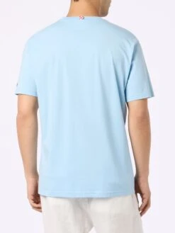 MC2 Saint Barth Man T-shirt With Big Babol Crab Placed Print And Embroidery | BIG BABOL SPECIAL EDITION -MC2 Saint Barth Shop UID TSHM00100569F MEN unknown 20240618073500 category BIGBABOLCRABPARTY31 3