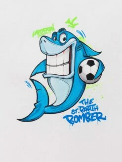 MC2 Saint Barth Cotton T-shirt With Cryptopuppets Shark Bomber Print | CRYPTOPUPPETS SPECIAL EDITION 11 MC2 Saint Barth Cotton T-shirt With Cryptopuppets Shark Bomber Print | CRYPTOPUPPETS SPECIAL EDITION -MC2 Saint Barth Shop UID TSHM00101165H MAN T SHIRT WHITE CRYPTOPUPPETS 20250304171944 05