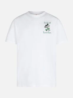 MC2 Saint Barth Man Cotton T-shirt With Mickey Mouse Print And Embroidery | DISNEY SPECIAL EDITION -MC2 Saint Barth Shop UID TSHM00102320F MAN T SHIRT WHITE 20240727163500 1