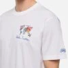 MC2 Saint Barth Cotton T-shirt With Romero Britto Design Print | BRITTO SPECIAL EDITION -MC2 Saint Barth Shop UID TSHM00102899H MAN T SHIRT WHITE ART ROMEROBRITTO 2