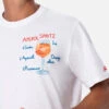 MC2 Saint Barth Man Cotton T-shirt With Aperol Spritz Print And Embroidery | APEROL SPECIAL EDITION -MC2 Saint Barth Shop UID TSHM00103574F MAN T SHIRT WHITE CAMPARI APEROL 02