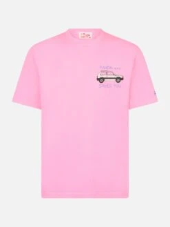 MC2 Saint Barth Cotton T-shirt With Panda Print And Embroidery | FIAT PANDA SPECIAL EDITION 9 MC2 Saint Barth Cotton T-shirt With Panda Print And Embroidery | FIAT PANDA SPECIAL EDITION -MC2 Saint Barth Shop UID TSHM00103929F MAN T SHIRT PINK 20240527123500 1