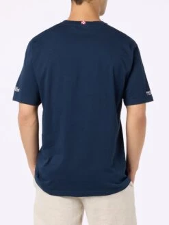 MC2 Saint Barth Man Cotton T-shirt With Portofino Bay Martini Placed Print | PORTOFINO DRY GIN SPECIAL EDITION -MC2 Saint Barth Shop UID TSHM00104264F MAN T SHIRT PORTOFINOBAY61 20240618073500 3