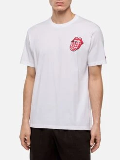 MC2 Saint Barth Cotton T-shirt With Rolling Stones Print | THE ROLLING STONES SPECIAL EDITION