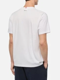 MC2 Saint Barth Cotton T-shirt With Mickey Mouse Print | DISNEY® SPECIAL EDITION -MC2 Saint Barth Shop UID TSHM00105108H MAN T SHIRT WHITE CHARACTERS DISNEY 3