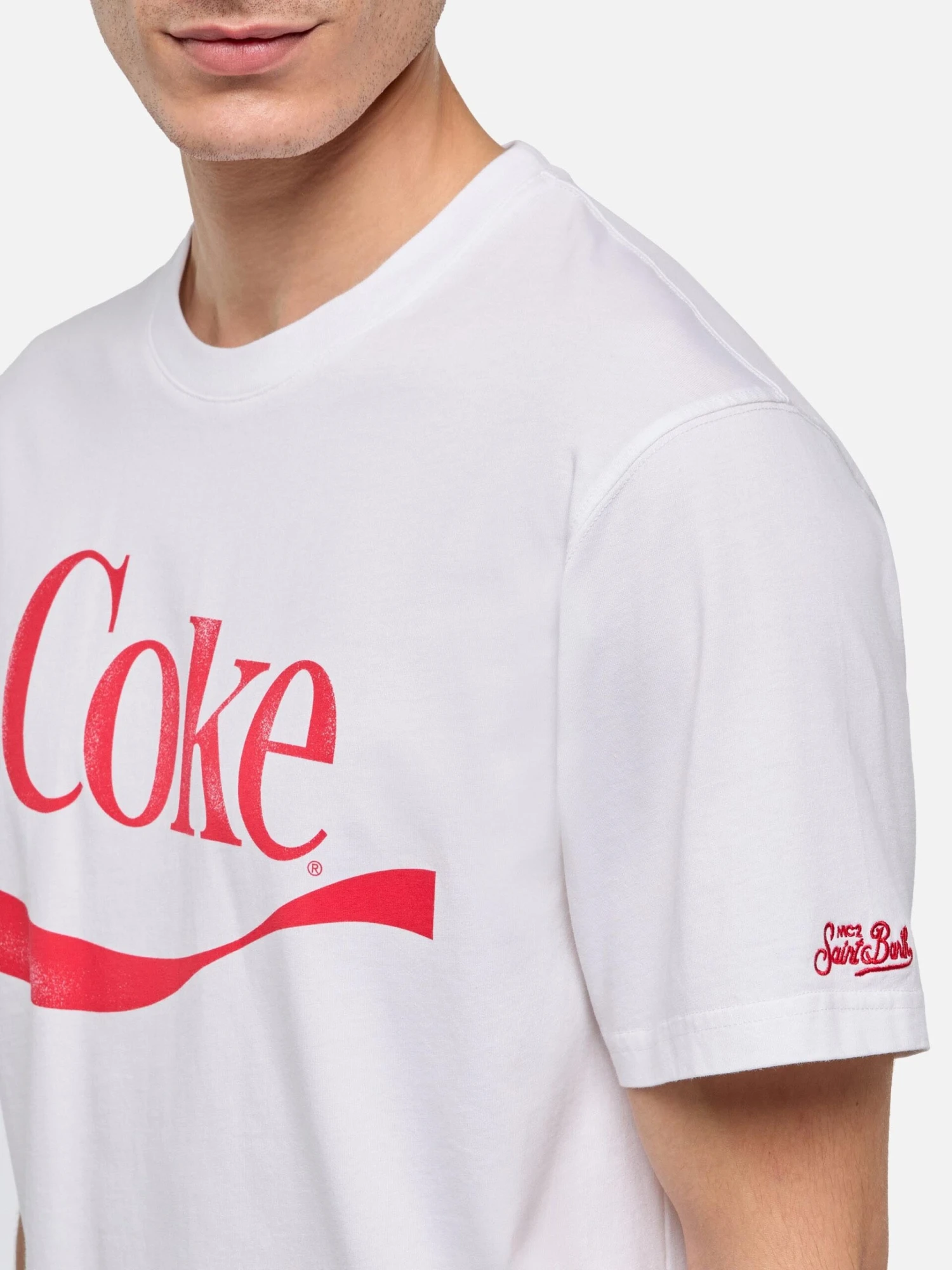 MC2 Saint Barth Cotton T-shirt With Coke Logo Print | THE COCA COLA COMPANY SPECIAL EDITION 4 MC2 Saint Barth Cotton T-shirt With Coke Logo Print | THE COCA COLA COMPANY SPECIAL EDITION - Image 2
