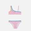 MC2 Saint Barth Girl One Shoulder Bikini 2 MC2 Saint Barth Girl One Shoulder Bikini -MC2 Saint Barth Shop UID VIVY00300246B GIRL BIKINI PINK 0 0 1
