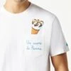 MC2 Saint Barth Cornetto Cotton T-shirt With Embroidery | Algida® Special Edition -MC2 Saint Barth Shop algida man tshirt collaboration 3
