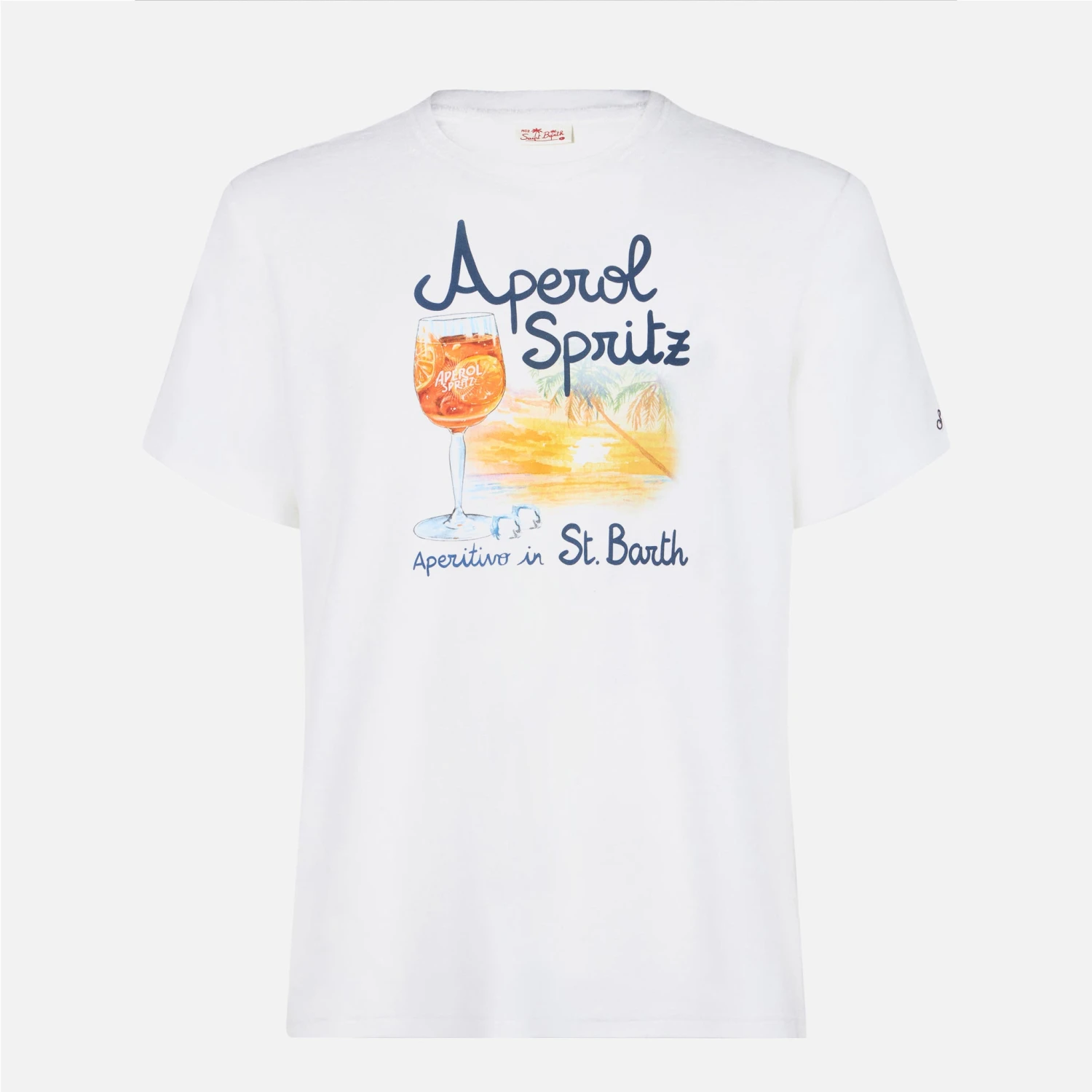 MC2 Saint Barth Man Cotton T-shirt With Aperol Spritz Venice Print |APEROL SPECIAL EDITION 6 MC2 Saint Barth Man Cotton T-shirt With Aperol Spritz Venice Print |APEROL SPECIAL EDITION - Image 4