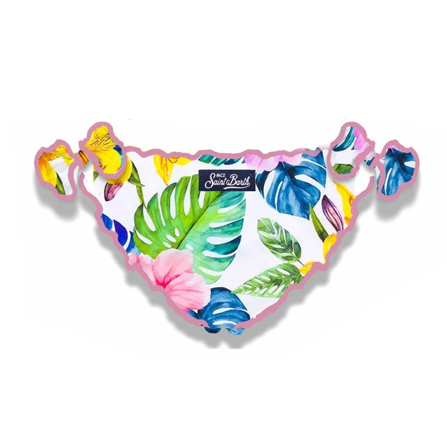 Girl Swim Briefs Tropical Print 4 Girl Swim Briefs Tropical Print - Image 2