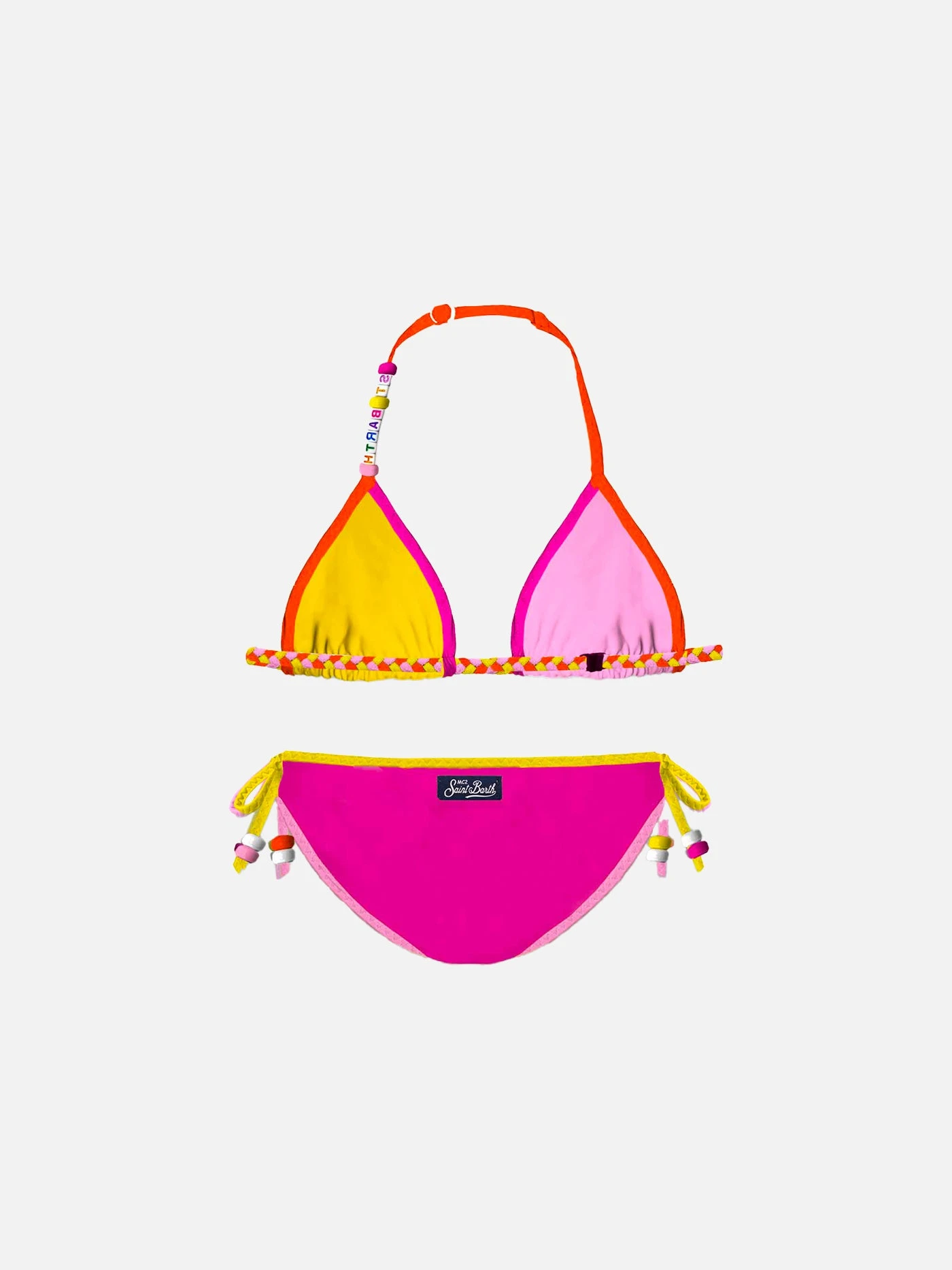 MC2 Saint Barth Girl Triangle Bikini With Charms 4 MC2 Saint Barth Girl Triangle Bikini With Charms - Image 2