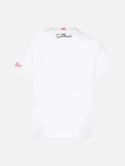 MC2 Saint Barth Boy Cotton T-shirt With Devil Bart Print | THE SIMPSONS SPECIAL EDITION -MC2 Saint Barth Shop bart simpson troublemaker tshirt boy 2 bd42ab7e 0d51 43d1 9876 702a858601b1