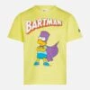 MC2 Saint Barth Boy Yellow Cotton T-shirt With Bartman Print | THE SIMPSONS SPECIAL EDITION