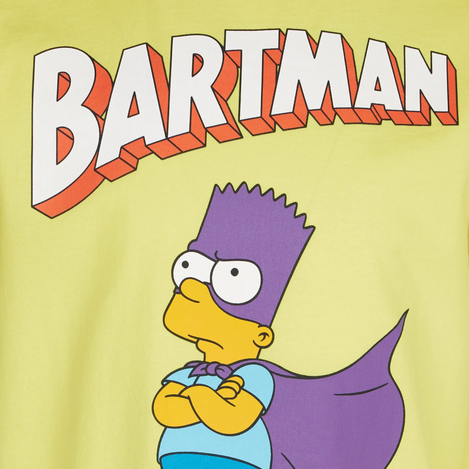 MC2 Saint Barth Boy Yellow Cotton T-shirt With Bartman Print | THE SIMPSONS SPECIAL EDITION 4 MC2 Saint Barth Boy Yellow Cotton T-shirt With Bartman Print | THE SIMPSONS SPECIAL EDITION - Image 2