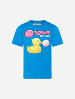 MC2 Saint Barth Boy Cotton T-shirt With Big Babol Print | BIG BABOL® SPECIAL EDITION