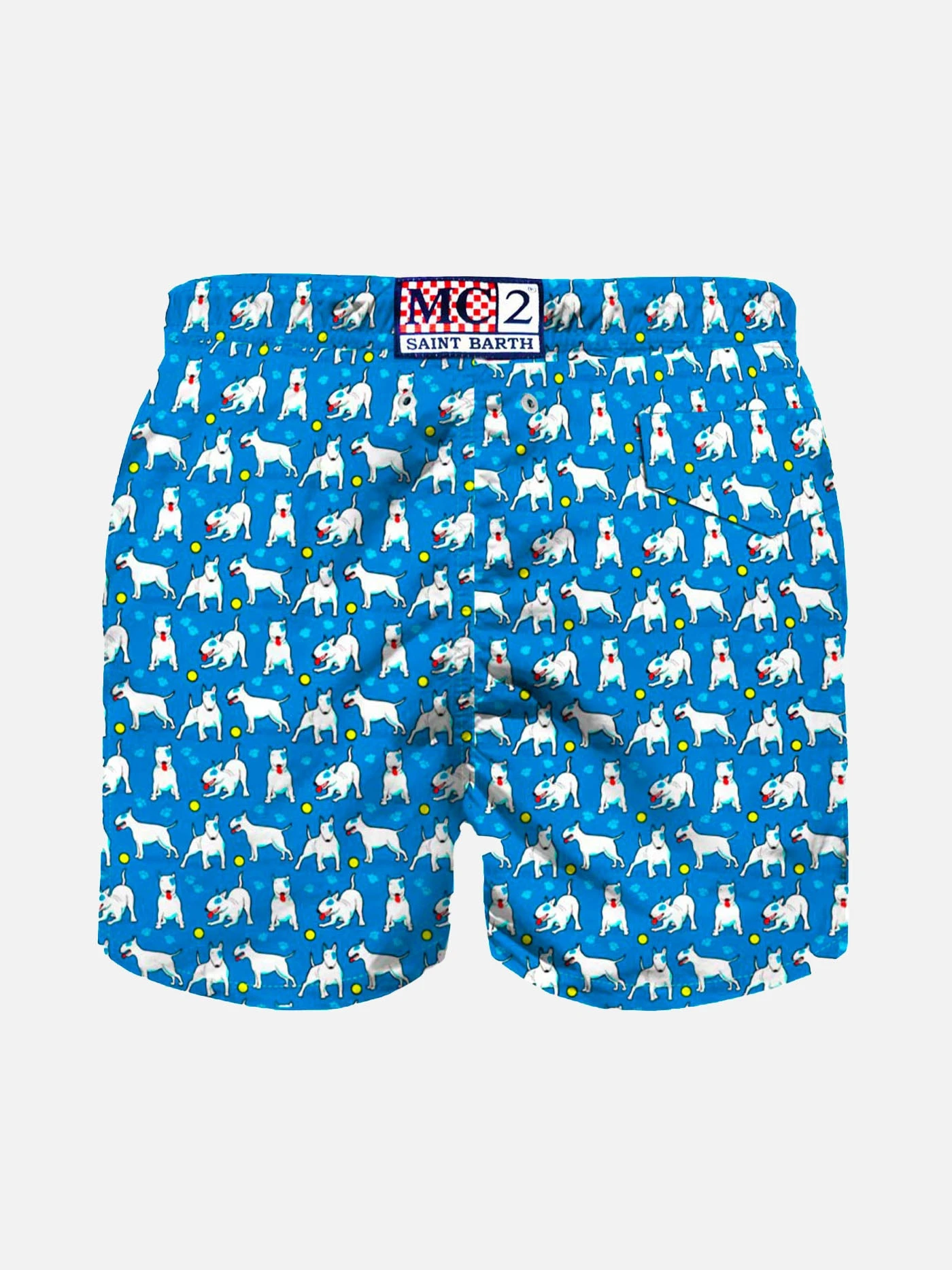 Bull Terrier All Over Print Boy's Light Swimshorts 4 Bull Terrier All Over Print Boy's Light Swimshorts - Image 2