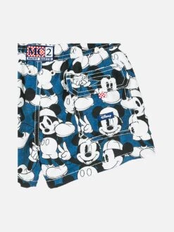 Boy Swim Shorts With Mickey Mouse Print | Mickey Mouse Disney© 7 Boy Swim Shorts With Mickey Mouse Print | Mickey Mouse Disney© -MC2 Saint Barth Shop boy swimshort mickey mouse disney 03
