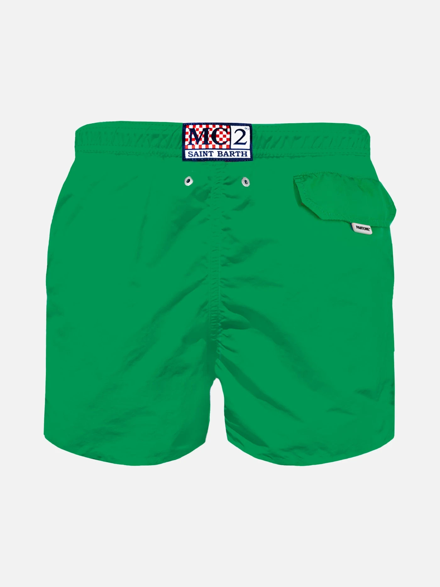 Boy Green Swim Shorts | PANTONE® SPECIAL EDITION 4 Boy Green Swim Shorts | PANTONE® SPECIAL EDITION - Image 2