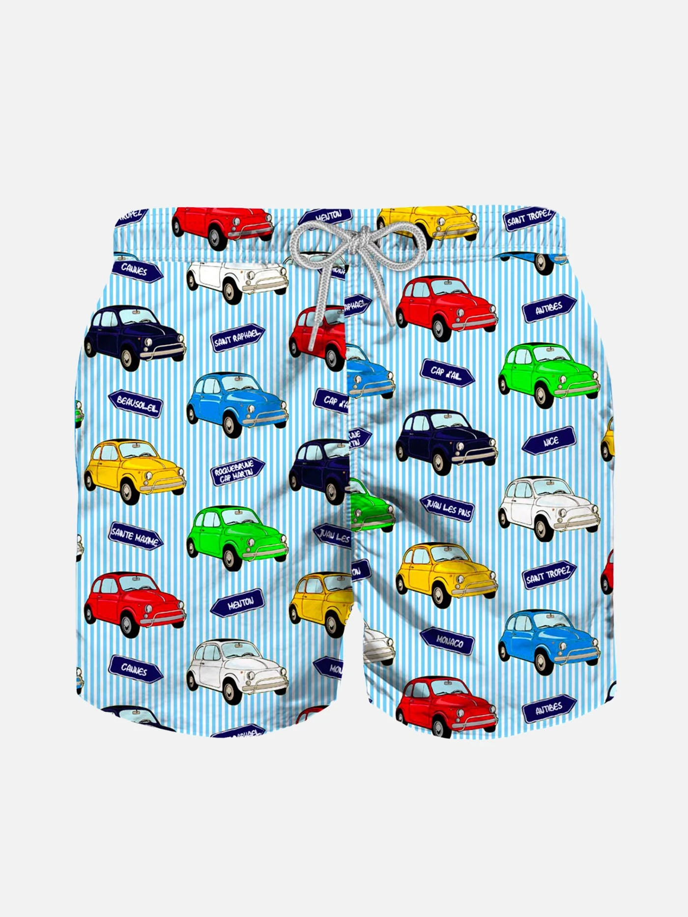 Boy Swim Shorts With Car Print |FIAT© 500 3 Boy Swim Shorts With Car Print |FIAT© 500