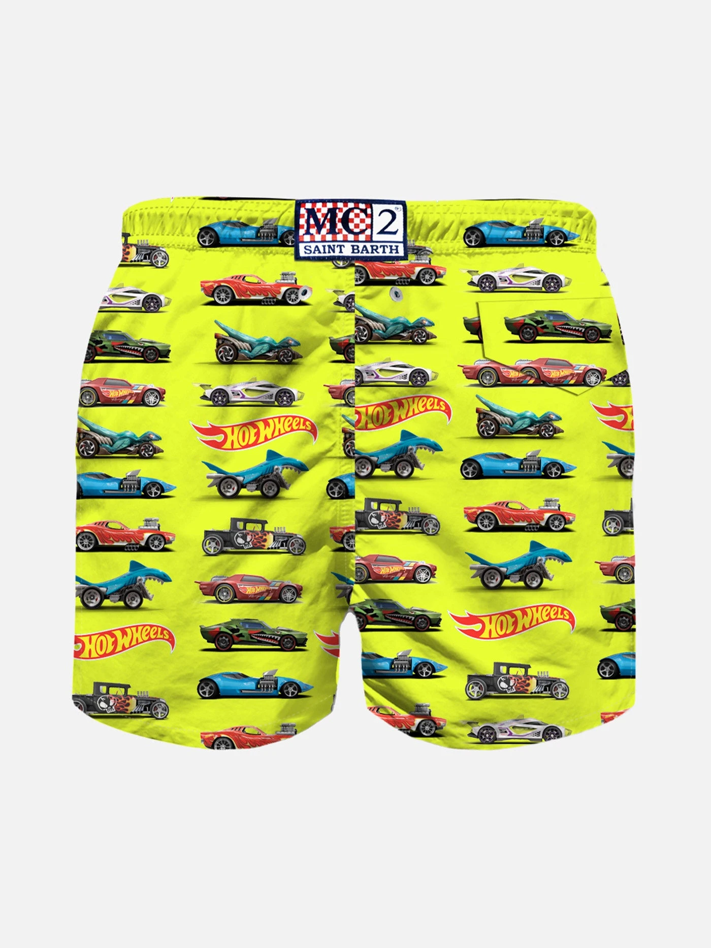 MC2 Saint Barth Boy Swim Shorts With Hotwheels Print | HOT WHEELS™ SPECIAL EDITION 4 MC2 Saint Barth Boy Swim Shorts With Hotwheels Print | HOT WHEELS™ SPECIAL EDITION - Image 2