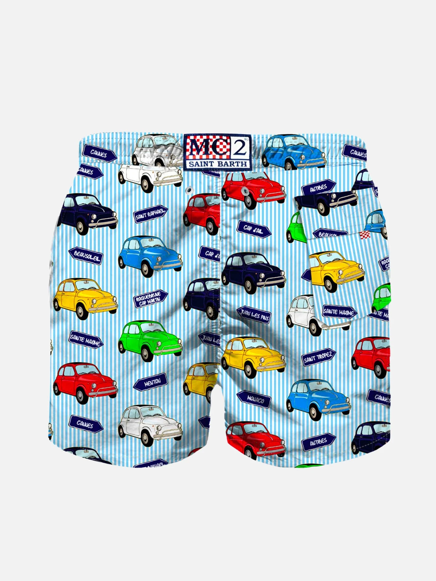 Boy Swim Shorts With Car Print |FIAT© 500 4 Boy Swim Shorts With Car Print |FIAT© 500 - Image 2