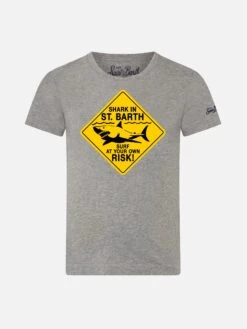 Boy's T-shirt Shark In Saint Barth