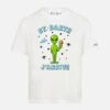 MC2 Saint Barth Boy Cotton T-shirt With Alien Print